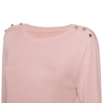 Ženski pulover, svijetlo roza