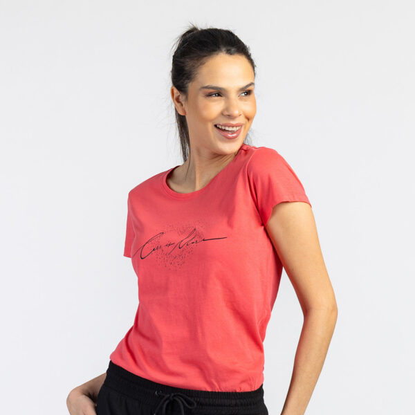 Ženska majica, svijetlo crvena